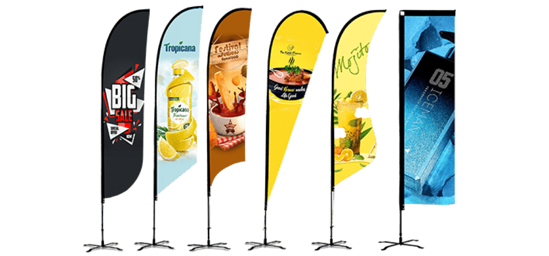 Indoor Outdoor Promotional Flags